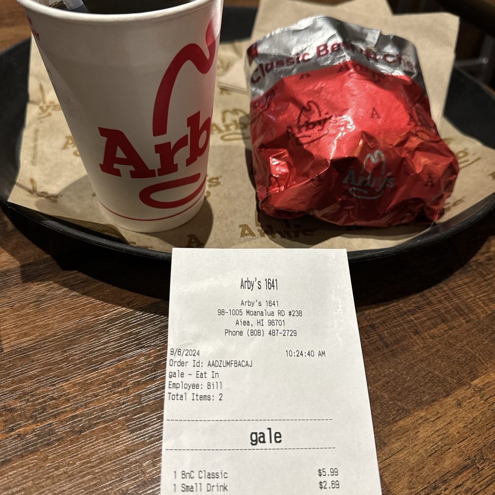Arby's - Late breakfast - Fast Food Near Me - Aiea, Hawaii Arby's - Late breakfast - Fast Food Near Me - Aiea, Hawaii
