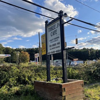 Three J's Cafe - Signage - Chicken Wings Near Me - Bolton, Connecticut