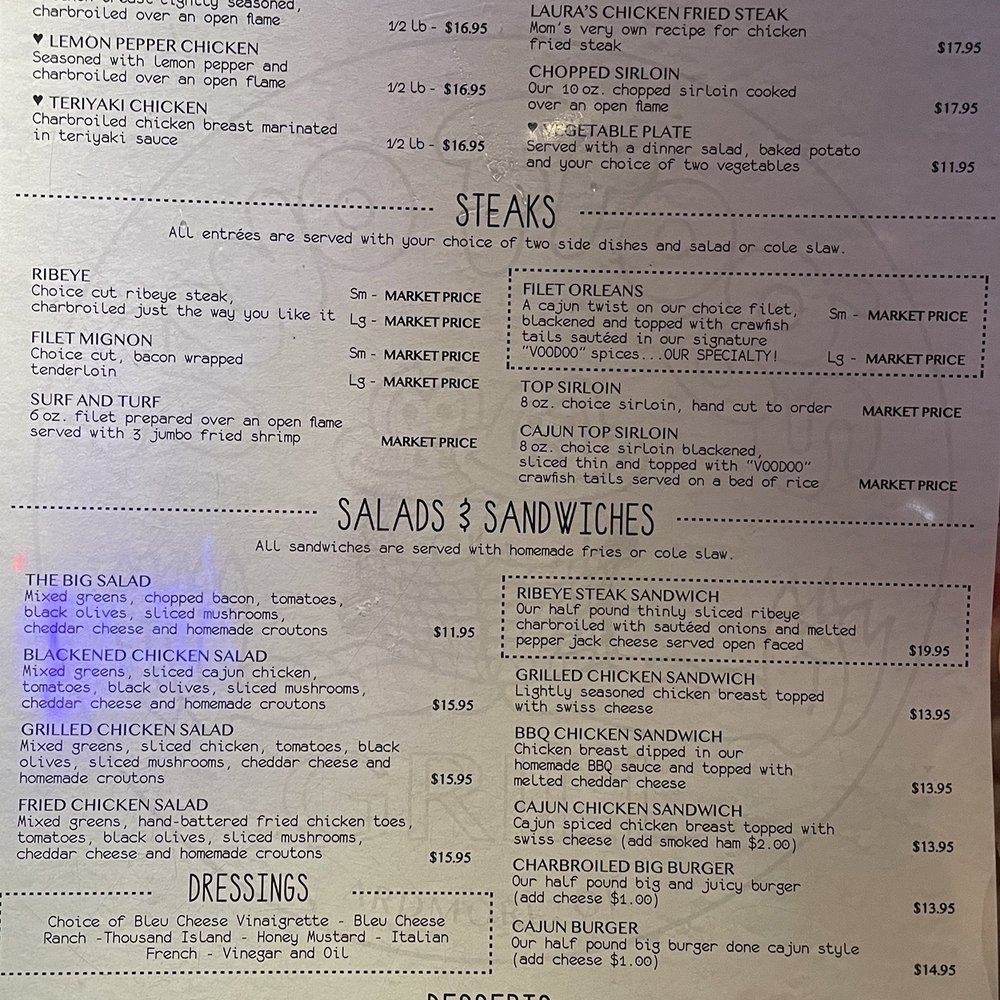Two Frogs Grill - Dinner Menu - American Near Me - Ardmore, Oklahoma Two Frogs Grill - Dinner Menu - American Near Me - Ardmore, Oklahoma