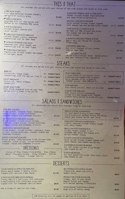 Menu photo 2 Two Frogs Grill Ardmore, OK