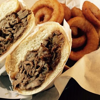 1850 Restaurant - Tri tip pub with onion rings - American Near Me - Mariposa, California