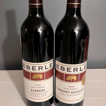 Eberle Winery - Our two favorites that we purchased. - Wineries Near Me - Paso Robles, California