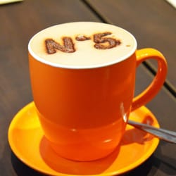 Chocolate @ No. 5 - Dark hot chocolate :)
