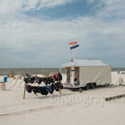 Pass Christian Beach Company - Grab a snack or ice cold water in our concession trailer.