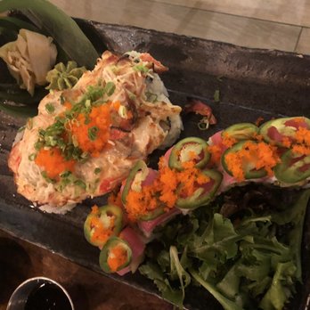 Ganzo Sushi - Volcano and Bahamas roll - Ramen Near Me - Delray Beach, Florida Ganzo Sushi - Volcano and Bahamas roll - Ramen Near Me - Delray Beach, Florida