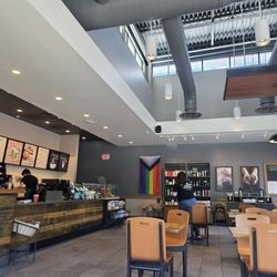 Starbucks - Cool and clean lobby