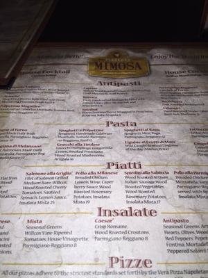 Menu photo 7 Pizzeria Mimosa Hereford, AZ Menu photo 7 Pizzeria Mimosa Hereford, AZ