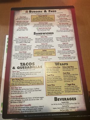 Menu photo 2 Broney's Alumni Grill Athens, OH