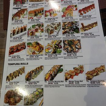 Hongdae Sushi & Grill - Sushi menu - Sushi Bars Near Me - Mount Prospect, Illinois