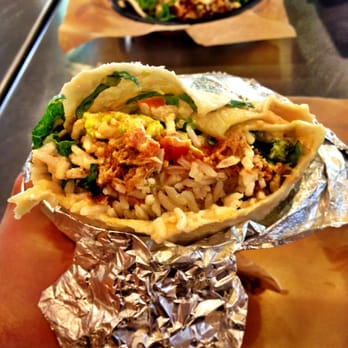 QDOBA Mexican Eats - Shredded beef burrito - Mexican Near Me - Bloomington, Indiana