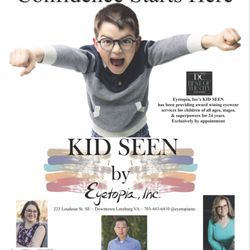 Eyetopia - Named Best of DC by DC Modern Luxury Magazine for excellence in children's eyewear services.