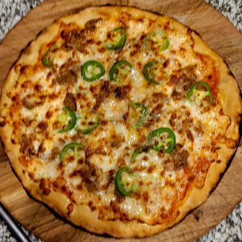Pat's Twice Baked - Brisket woodfire pizza with out home made dough - Pizza Near Me - Rochester, New York Pat's Twice Baked - Brisket woodfire pizza with out home made dough - Pizza Near Me - Rochester, New York