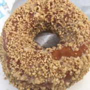 Photo of Back Door Donuts - Oak Bluffs, MA, United States. Buttercrunch donut