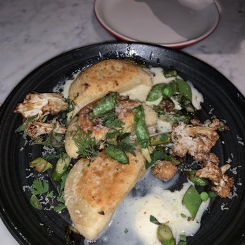 Culinary Dropout - Chess ar & Potato Pierogies - New American Near Me - Gilbert, Arizona