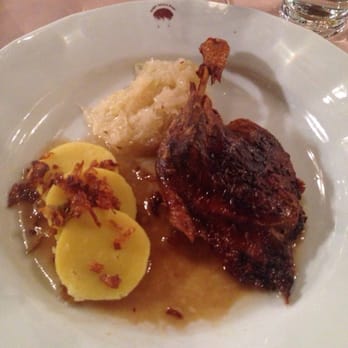 U Lípy - Duck, dumplings and horseradish (Best duck I've ever had) - Czech Near Me - Prague, Puerto Rico