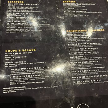 Wheelhouse - Menu - New American Near Me - Pittsburgh, Pennsylvania Wheelhouse - Menu - New American Near Me - Pittsburgh, Pennsylvania
