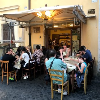 Da Enzo al 29 - Front of the Restaurant - Roman Near Me - Rome, RM