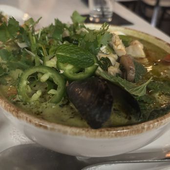 Ruggles Black - Seafood ramen - New American Near Me - Houston, Texas Ruggles Black - Seafood ramen - New American Near Me - Houston, Texas