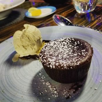 Blu Grotto Restaurant - Chocolate Lava Cake with Nutella gooey center - Italian Near Me - Oceanport, New Jersey Blu Grotto Restaurant - Chocolate Lava Cake with Nutella gooey center - Italian Near Me - Oceanport, New Jersey