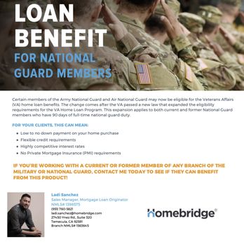 Ladi Sanchez - Homebridge - Mortgage Brokers Near Me - Temecula, California