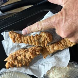KFC - Tiny soggy chicken tenders.