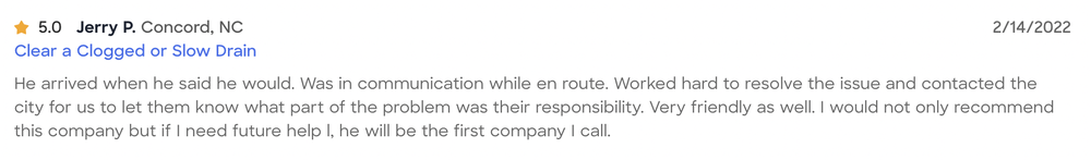 Slide of Direct Service Plumbing