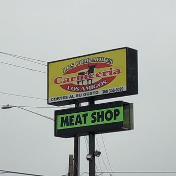 Carniceria Los Compadres - Sign - Mexican Near Me - Mount Vernon, Washington
