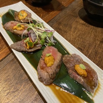 Gochi - Mountain View - Beef Tataki with uni - Japanese Near Me - Mountain View, California