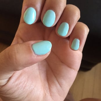 Super Nails & Spa 2 - Got the color changing gel. Decided to do a oval shape this time. - Waxing Near Me - Wethersfield, Connecticut