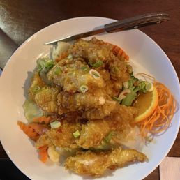 Volcano fish! Large portion and super yummy! Volcano fish! Large portion and super yummy!
