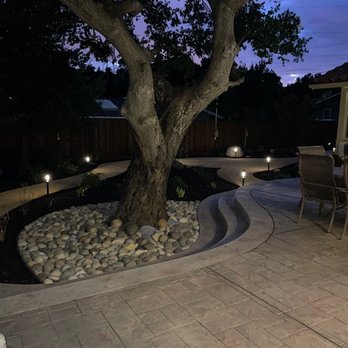 M R Landscaping - night time - Landscaping Near Me M R Landscaping - night time - Landscaping Near Me