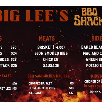 Big Lee's Bbq Shack - Food Trucks Near Me