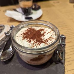 Salsamenteria di Parma - Tiramisu not good, thick heavy dense cream.