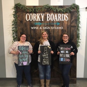 Corky - Paint & Sip Near Me - Omaha, Nebraska