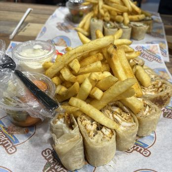 Shawarma Land - Chicken Shawarma Arabi and lamb shawarma Arabi - Mediterranean Near Me - Houston, Texas