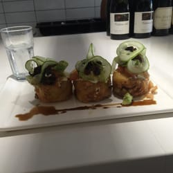 Flute Fine Foods - Corn cakes with avo chilli jam & sour cream- absolutely superb