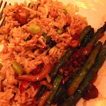 P.F. Chang's - Lobster rice n asparagus - Asian Fusion Near Me - Natick, Massachusetts P.F. Chang's - Lobster rice n asparagus - Asian Fusion Near Me - Natick, Massachusetts