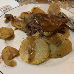 Le Maine Café - Duck and potatoes.