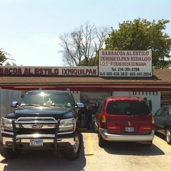 Barbacoa Agave - cars parked in front of a restaurant - Mexican Near Me - Dallas, Texas