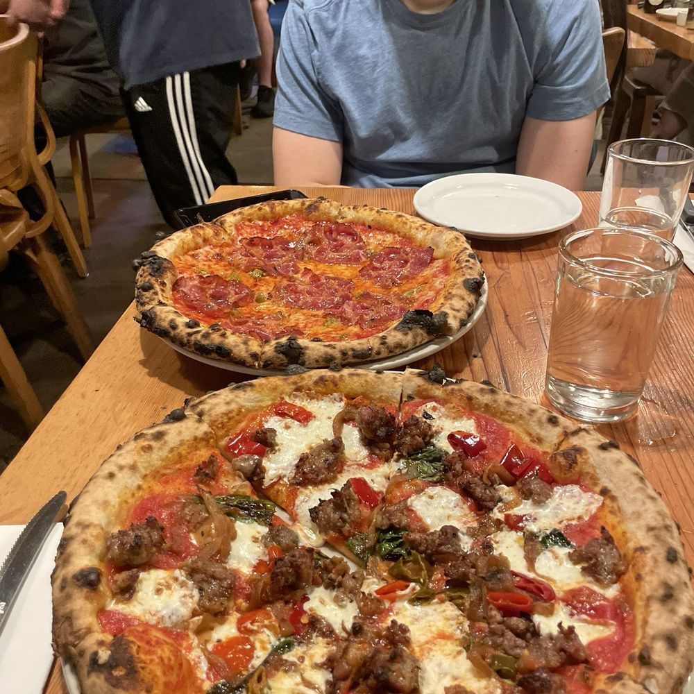 Ken's Artisan Pizza - Brooklyn Fennel Sausage & Onions - Pizza Near Me - Portland, Oregon