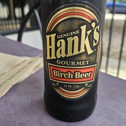 Famous Philly Cheese Steaks - Birch beer on the patio