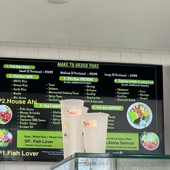 PokeMIX - Menu - Hawaiian Near Me - Pasadena, California