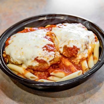 Bruno's Pizza 16 Acres - Chicken Parmigiana - Pizza Near Me - Springfield, Massachusetts