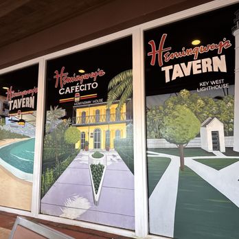 Hemingway's Tavern - Outside decor for the Cafecita - New American Near Me - Melbourne, Florida Hemingway's Tavern - Outside decor for the Cafecita - New American Near Me - Melbourne, Florida
