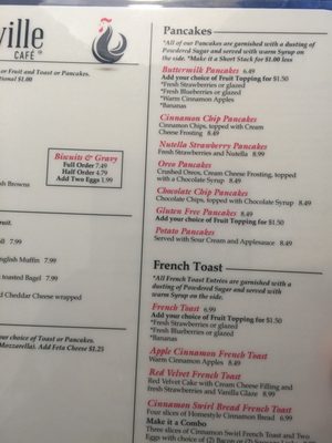 Menu photo 6 Eggville Cafe Cary, IL
