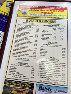 Menu photo 5 The Big Rig 2 Deland, FL