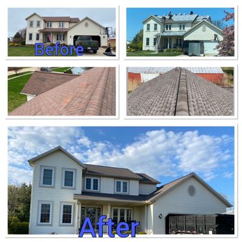 Walker Roofing And Construction - Before and after - Roofing Near Me - Mentor, Ohio Walker Roofing And Construction - Before and after - Roofing Near Me - Mentor, Ohio
