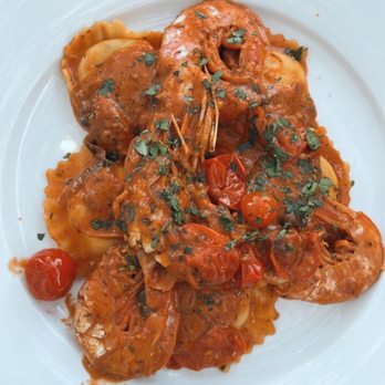 Oltre Mare - Ravioli con Gamberoni - Italian Near Me - San Diego, California Oltre Mare - Ravioli con Gamberoni - Italian Near Me - San Diego, California