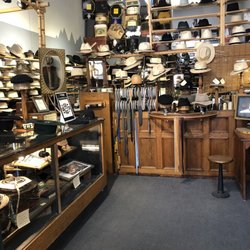 Optimo Custom Panama Hatworks - Interior. So many hats!