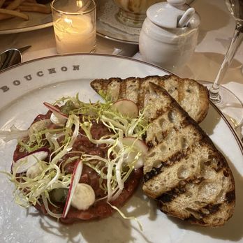 Bouchon - Beef tartare - French Near Me - Yountville, California